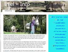 Tablet Screenshot of esel-info.ch